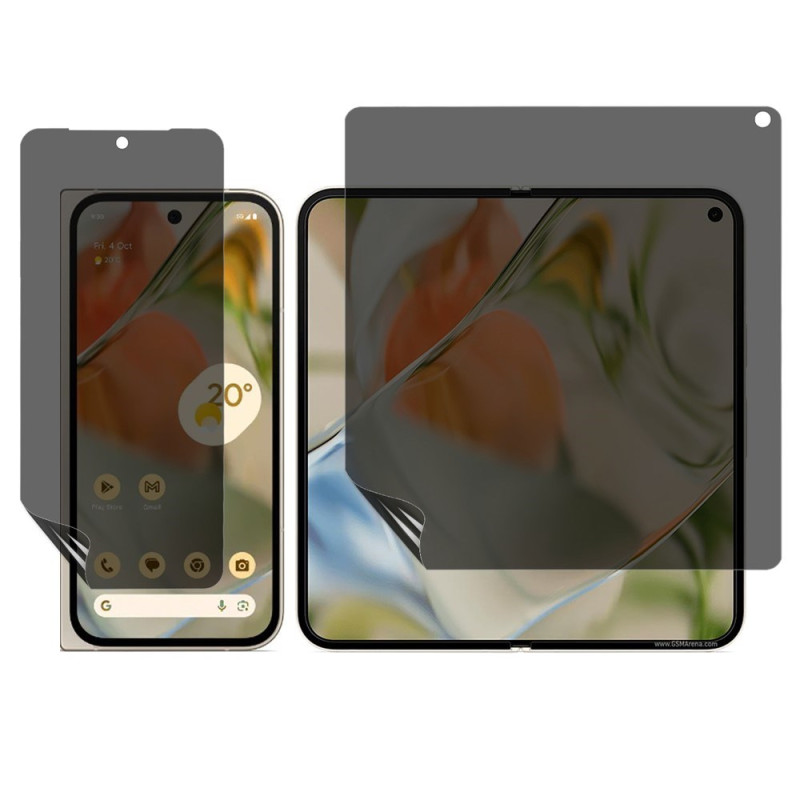 Películas de proteção contra spyware para os ecrãs dobráveis do Google Pixel 10 Pro