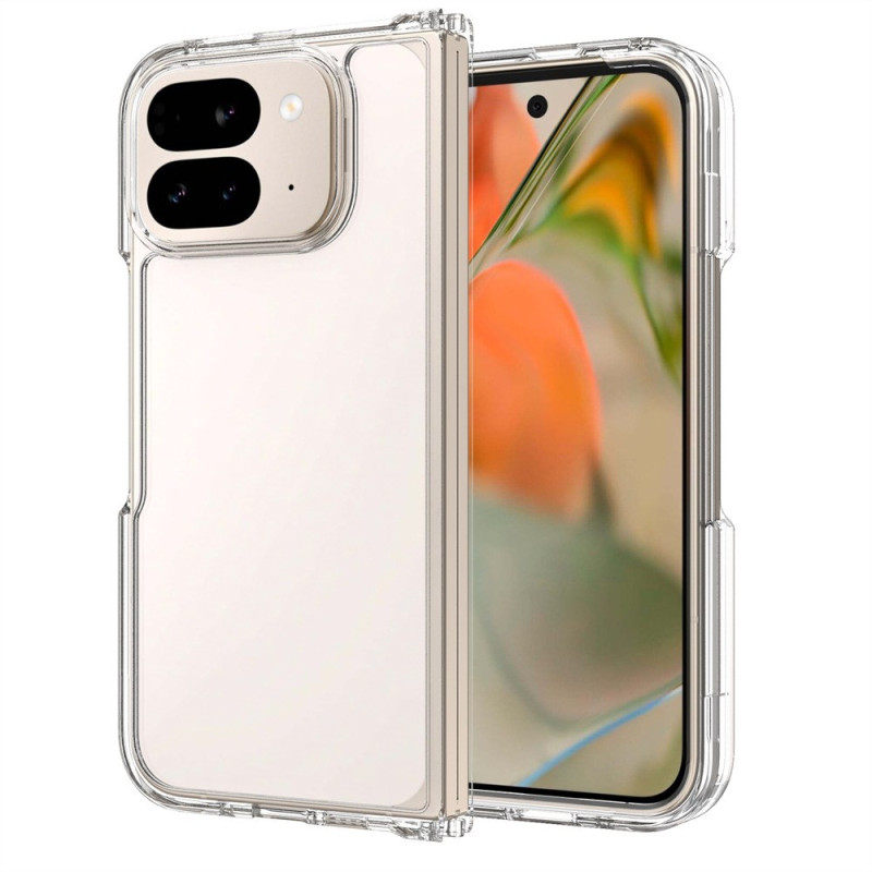 Capa transparente híbrida dobrável para Google Pixel 10 Pro
