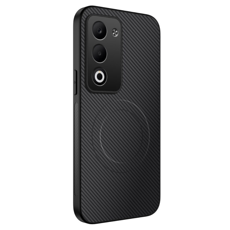 Capa de fibra de carbono compatível com Xiaomi Redmi 15 4G / 5G MagSafe