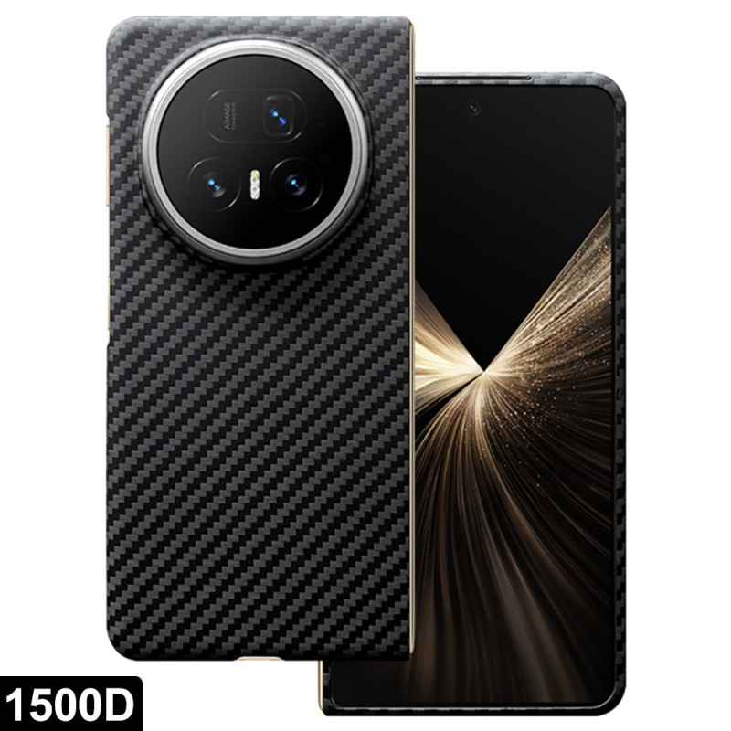 Capa magnética em fibra de aramida para Honor Magic V5 5G com moldura frontal