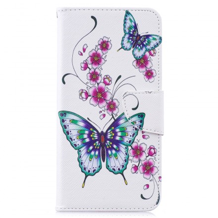 Capa Huawei Y7 2019 Wonderful Butterflies