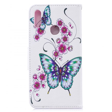Capa Huawei Y7 2019 Wonderful Butterflies