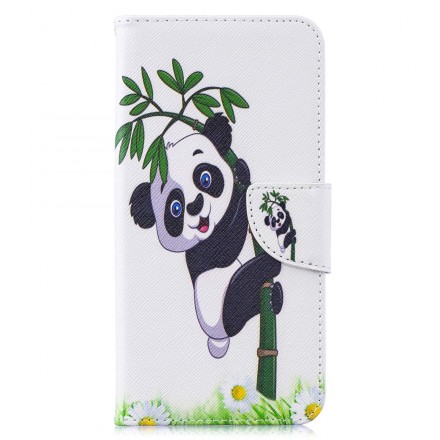 Capa Huawei Y7 2019 Panda On Bamboo