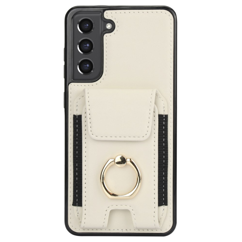 Capa Samsung Galaxy S22 5G Porta-cartões com sopro e anel