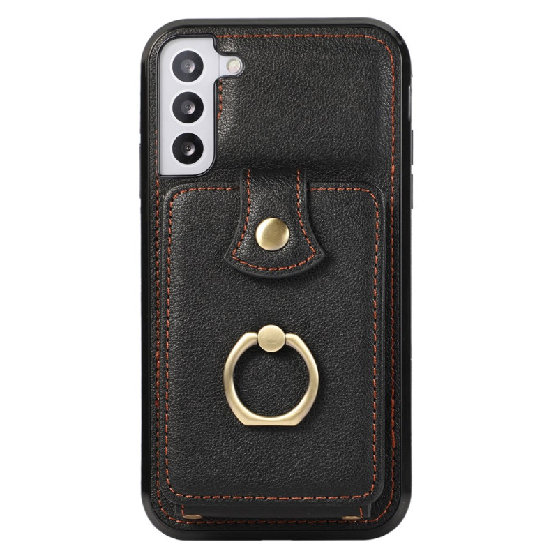 Capa para cartão Samsung Galaxy S22 5G com bloqueio RFID e suporte