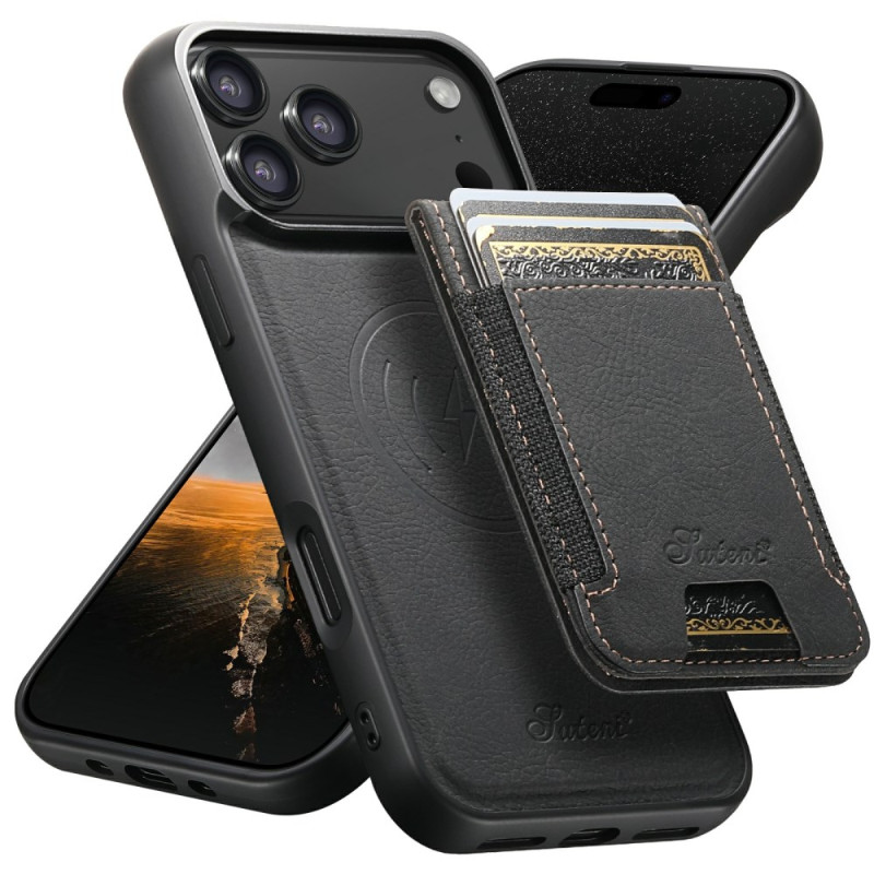 Capa para cartão amovível 2 em 1 para iPhone 17 Pro