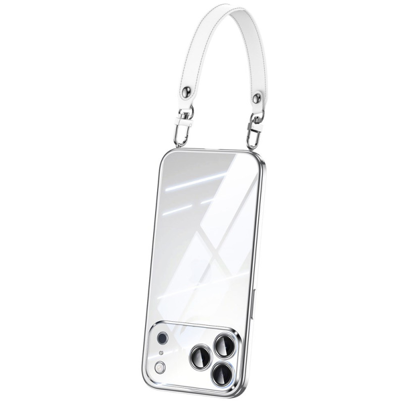 Capa transparente com cordão para iPhone 17 Pro Max