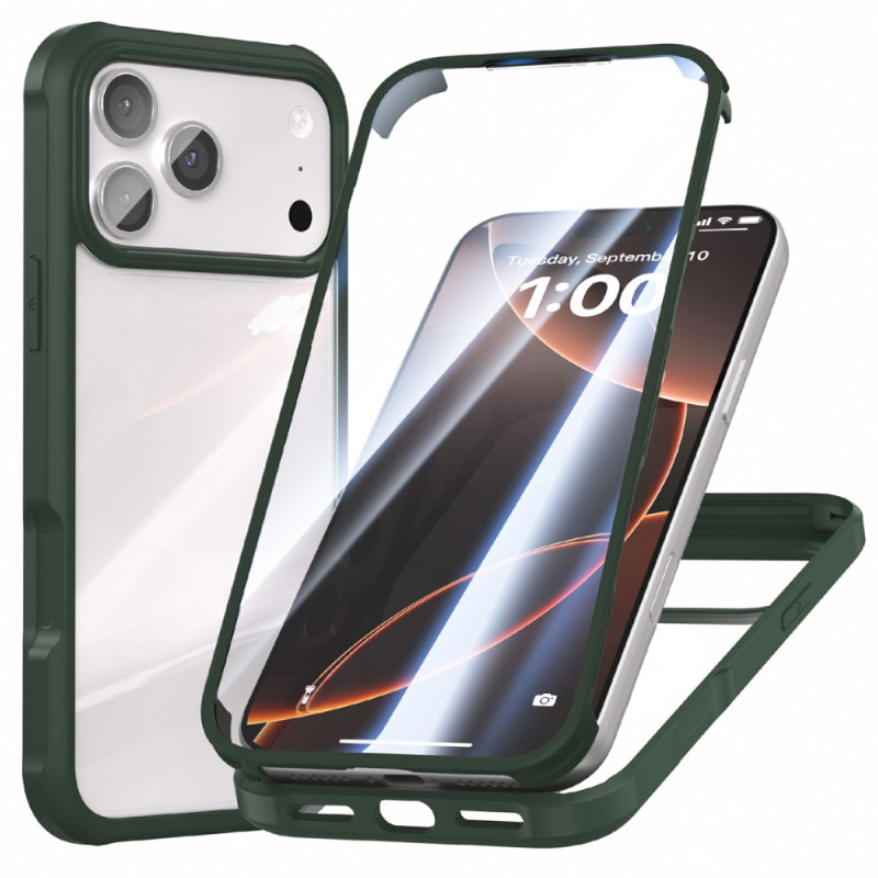 Capa transparente dupla face para iPhone 17 Pro Max