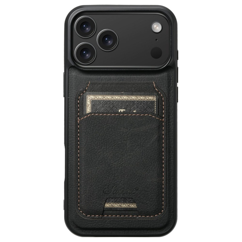 Capa compatível com iPhone 17 Pro Max Capa para cartão Magsafe Vintage