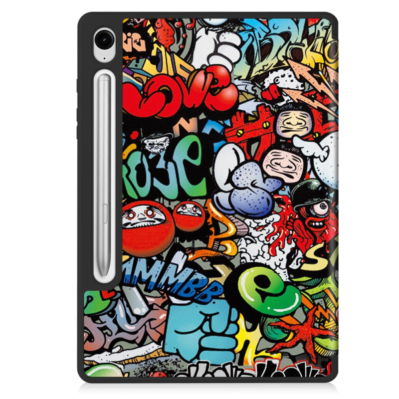 Capa inteligente
Samsung Galaxy Tab S10 Lite Stylus Holder Graffiti
