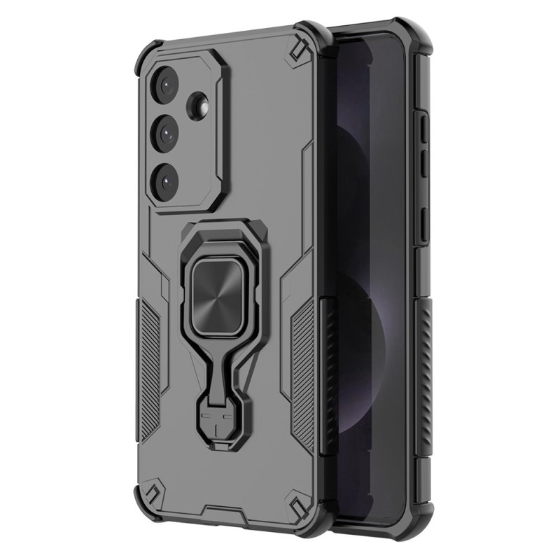 Capa FE para Samsung Galaxy S25 Suporte integrado de 360