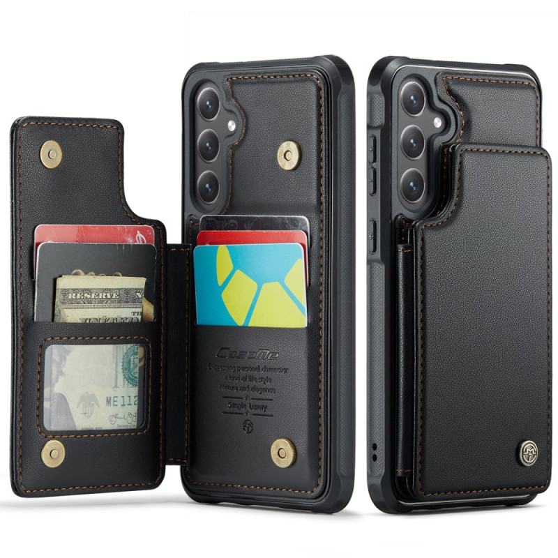 Capa para carteira Samsung Galaxy S25 FE com fecho RFID