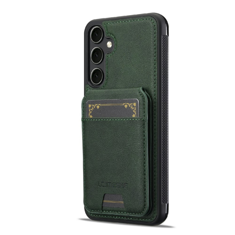 Capa magnética para Samsung Galaxy S25 FE com suporte para cartão amovível
