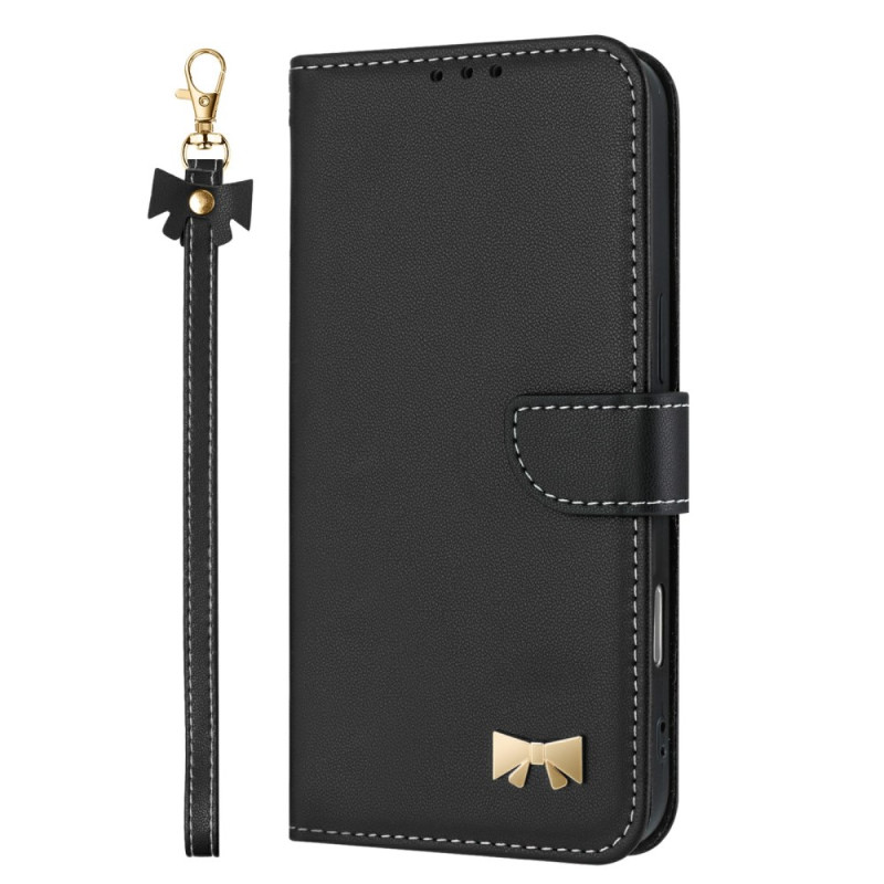 Capa decorativa com laço para Samsung Galaxy S25 FE