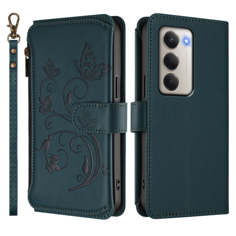 Capa Xiaomi Redmi 15 4G Wallet Floral