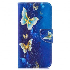Capa Huawei Y7 2019 Borboletas na Noite