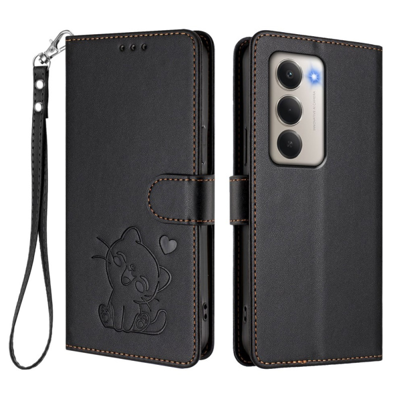 Capa Xiaomi Redmi 15 4G Strap Kitten Print