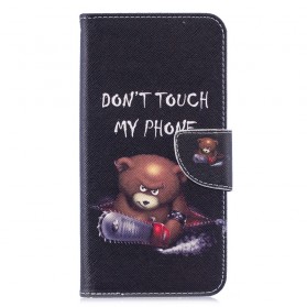 Huawei Y7 2019 Capa de Urso Perigoso