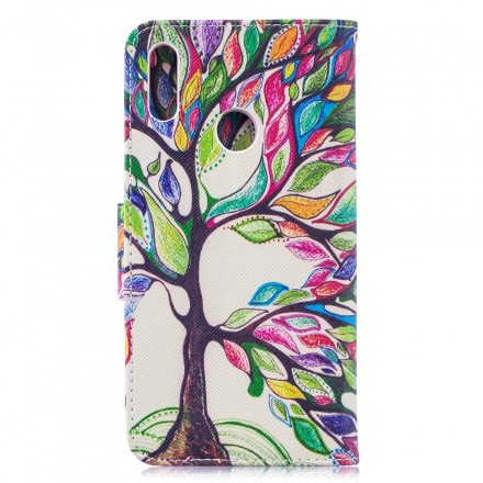 Capa Huawei Y7 2019 Árvore colorida