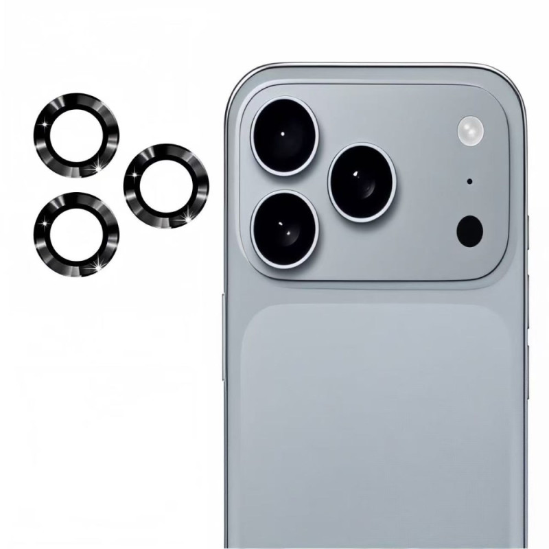 Protecção para lente
 de proteção para iPhone 17 Pro Anéis coloridos