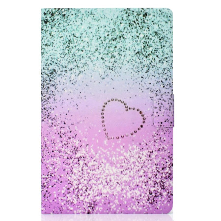 Capa coração brilhante para...