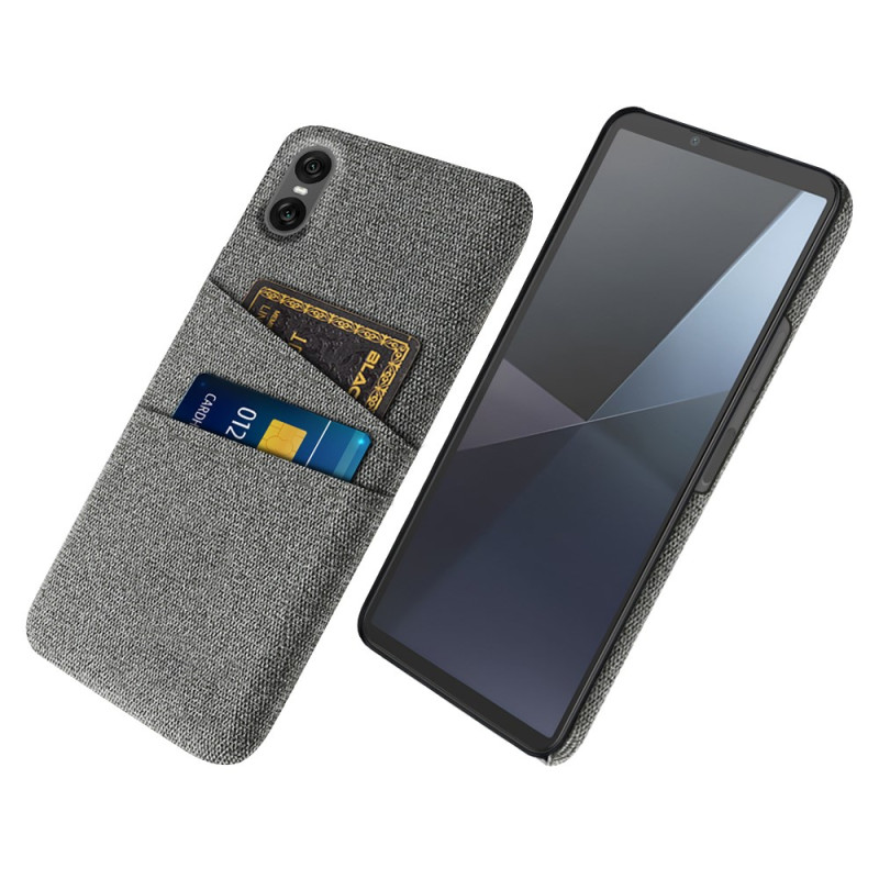 Capa Sony Xperia 10 VII Capa de tecido para cartão
