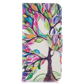 Xiaomi Redmi Note 7 Capa Árvore Colorida