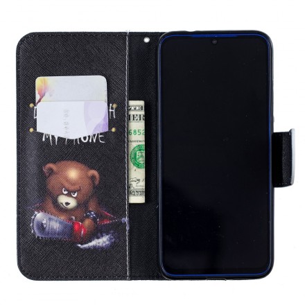 Xiaomi Redmi Note 7 Capa de Urso Perigoso