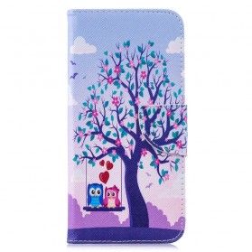 Xiaomi Redmi Note 7 Cover Owls On The Swing