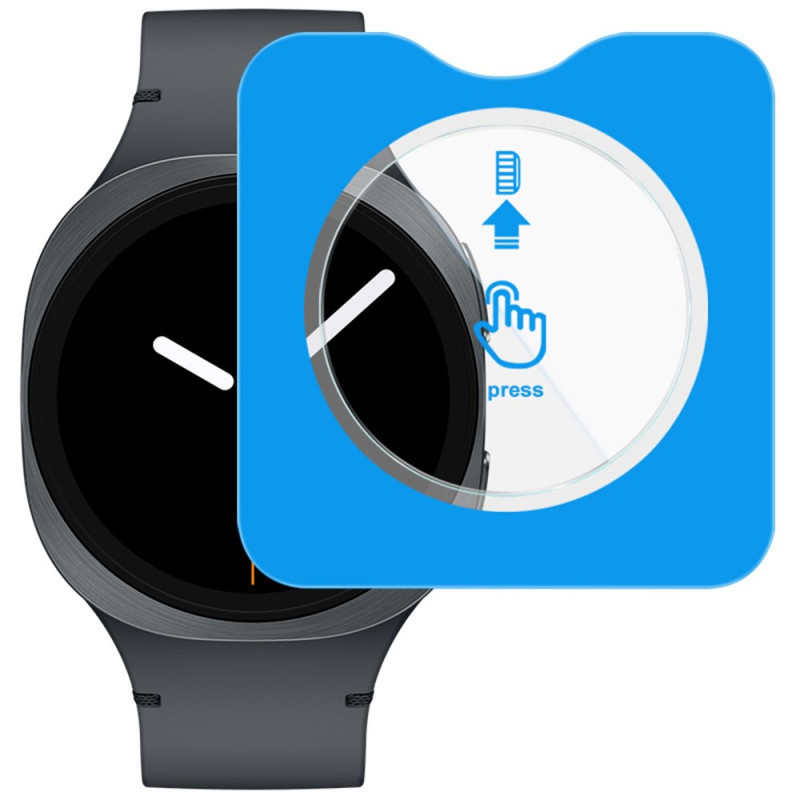 Protetor de vidro temperado para Samsung Galaxy Watch8 40mm Ferramenta de instalação