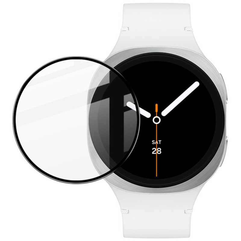 Protetor de ecrã de vidro temperado para Samsung Galaxy Watch8 40mm (versão preta)