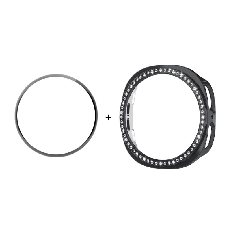 Samsung Galaxy Watch8 40mm Capa Strass com protetor de ecrã