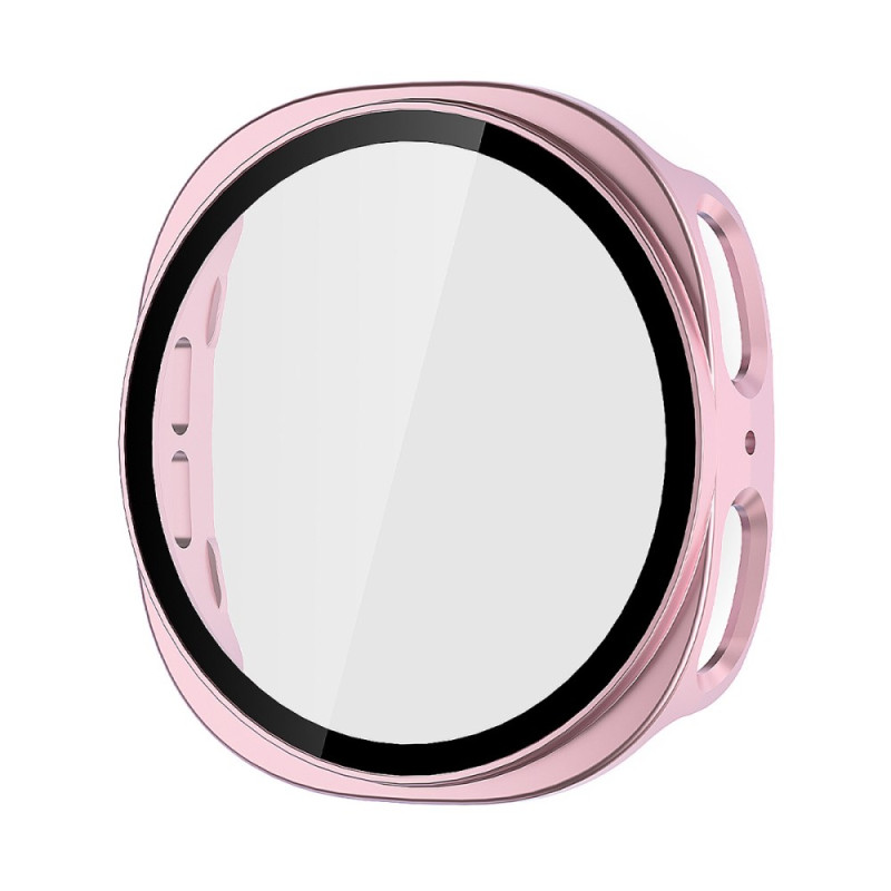Capa clássica para Samsung Galaxy Watch8 40mm com proteção de ecrã em vidro temperado