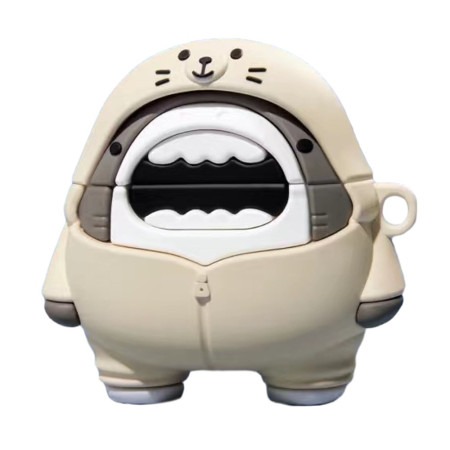 Capa de tubarão com capuz...