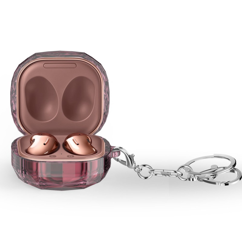 Capa Samsung Galaxy Buds2 / Buds Pro / Buds Live Design semi-transparente