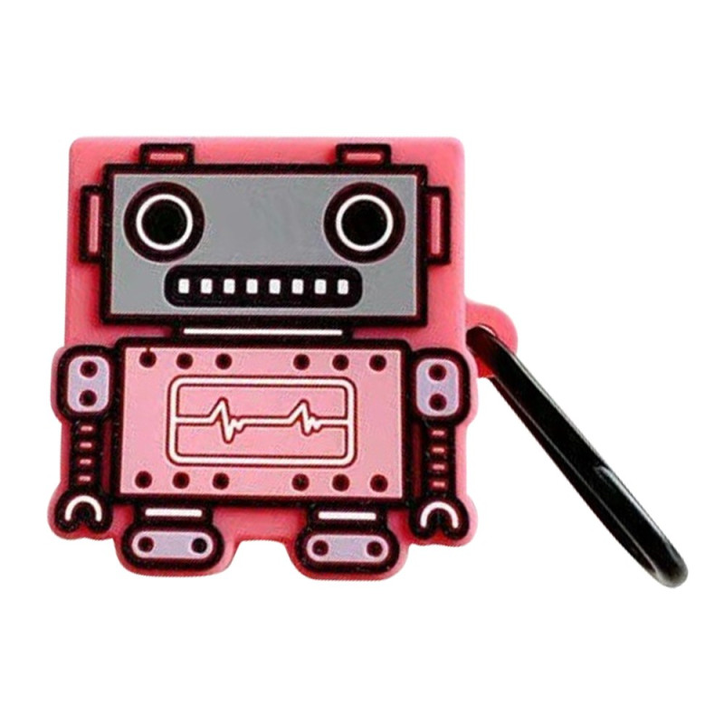 Capa Samsung Galaxy Buds FE Robot Rosa
