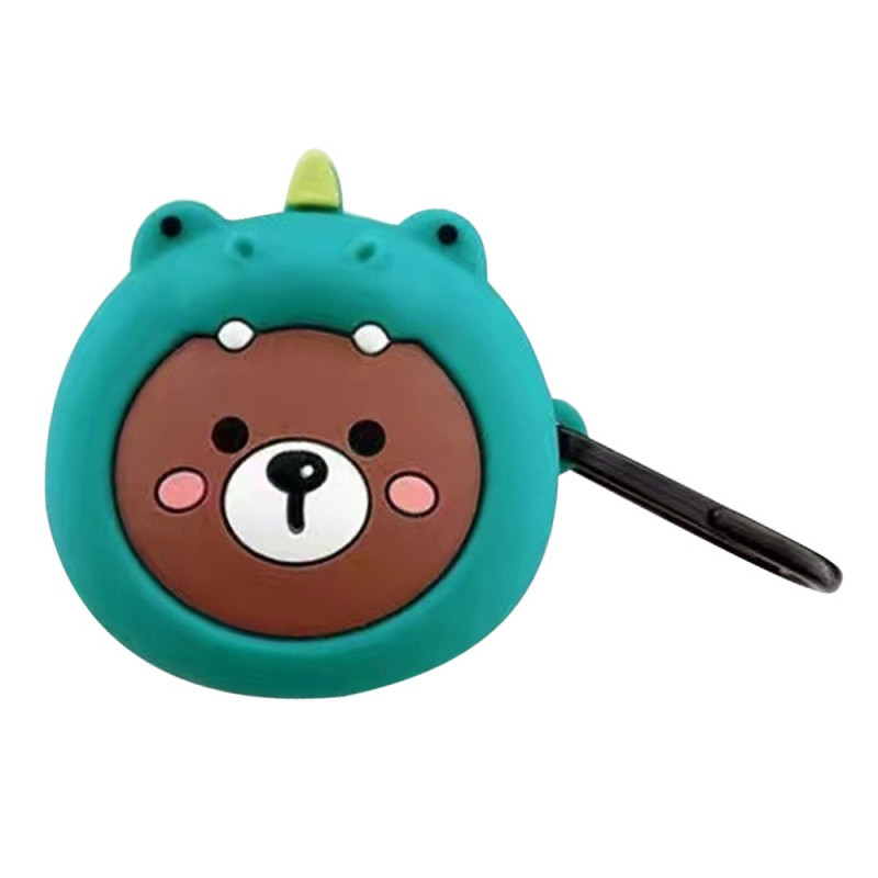Capa para Samsung Galaxy Buds FE Urso castanho