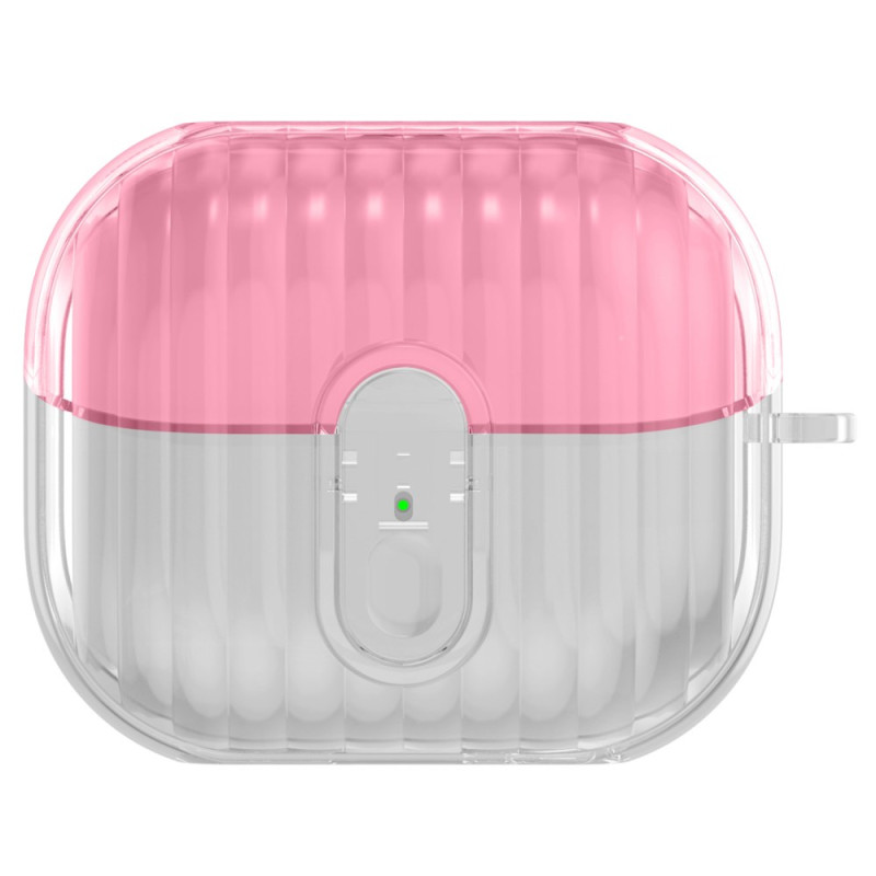 Capa bicolor transparente para Samsung Galaxy Buds3