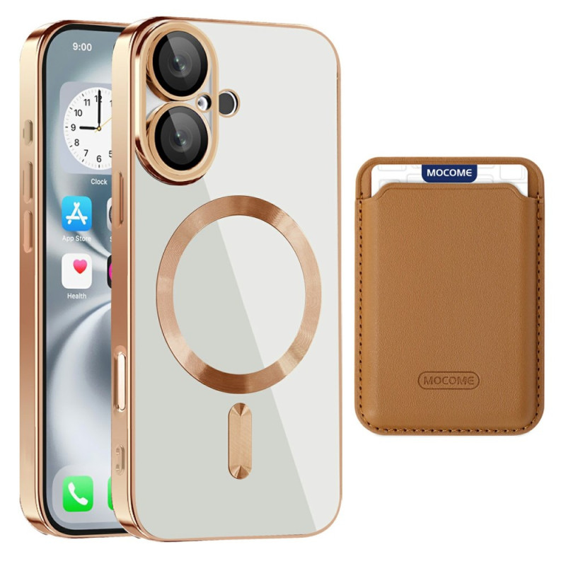 Coque iPhone 16 Compatible MagSafe avec Porte-Cartes