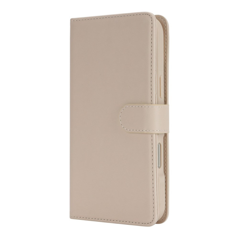 Capa em pele compatível com MagSafe para iPhone 16 Plus