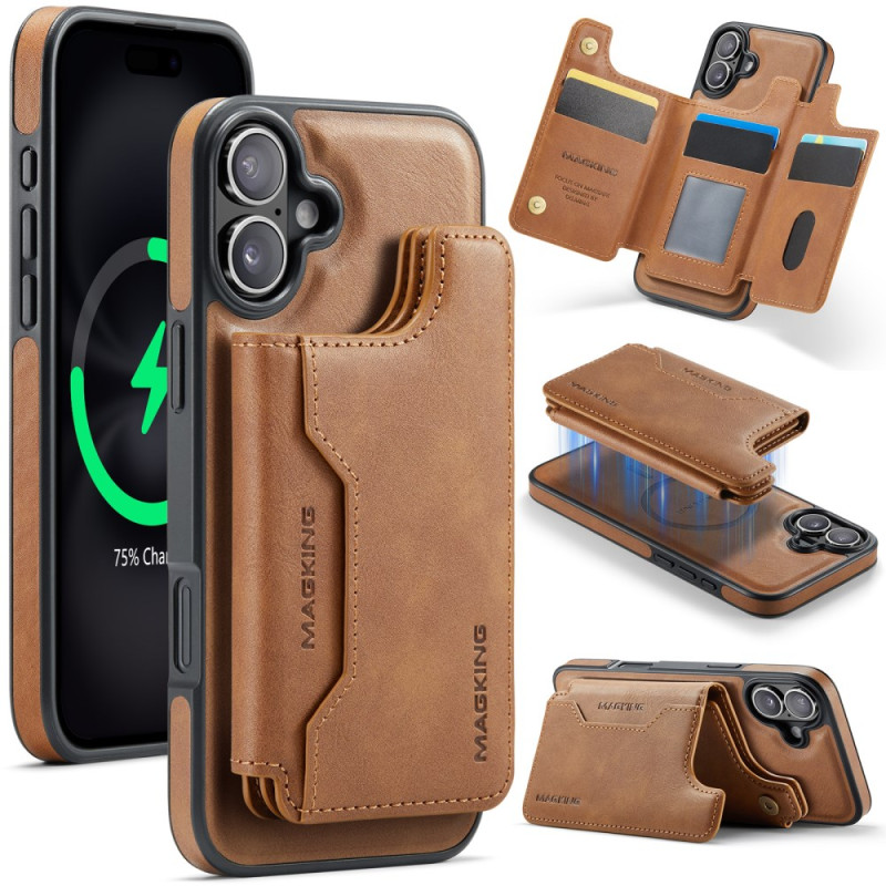 Capa compatível para iPhone 16 Plus MagSafe MAGKING