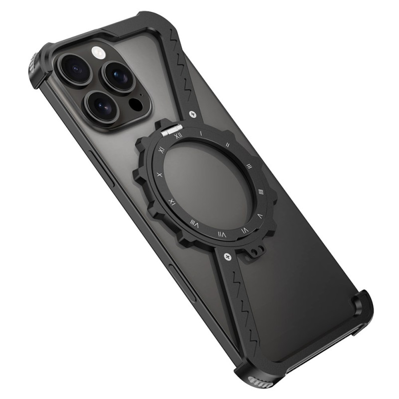 Capa MagSafe para iPhone 16 Plus com suporte em liga de alumínio