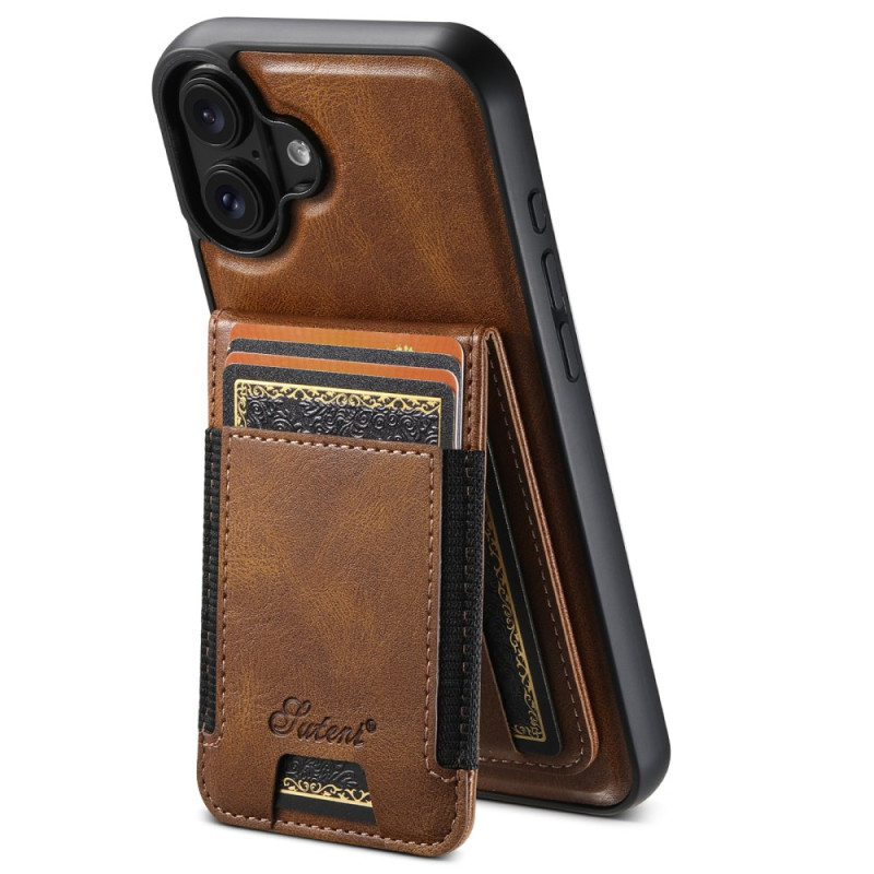 Capa para iPhone 16 Plus Porta-cartões MagSafe SUTENI