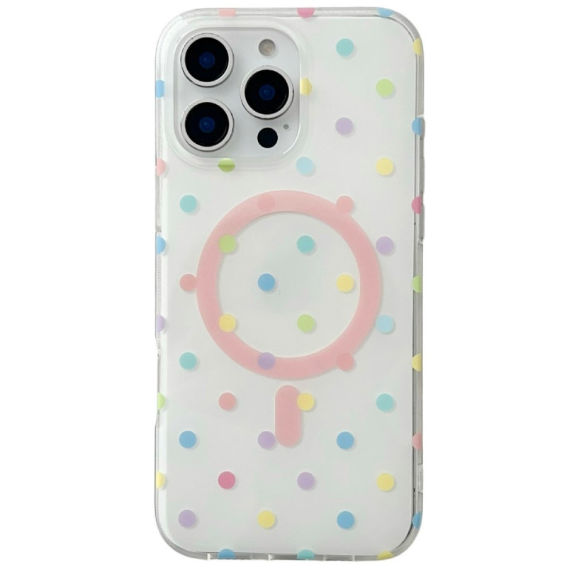 Coque iPhone 16 Pro Magsafe Design Pois