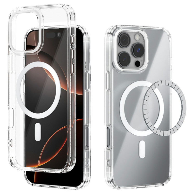 Capa MagSafe transparente para iPhone 16 Pro Max