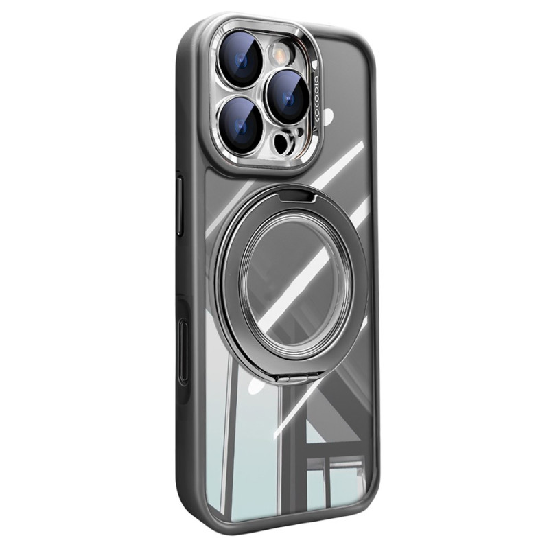 Capa MagSafe para iPhone 16 Pro Max com suporte e proteção da protecção para lente
