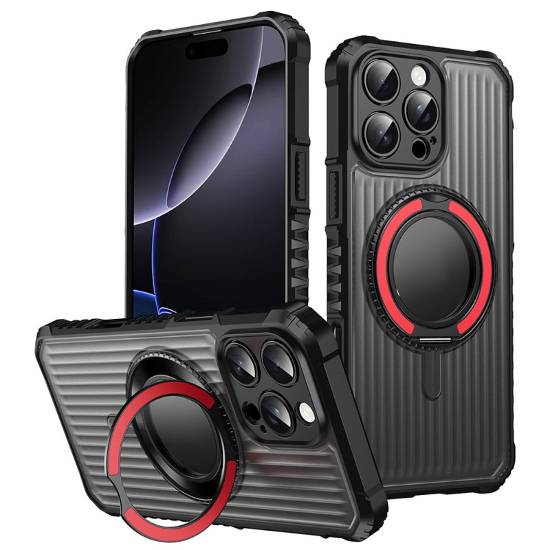Capa para telemóvel 16 Pro Max Suporte rotativo MagSafe 360
