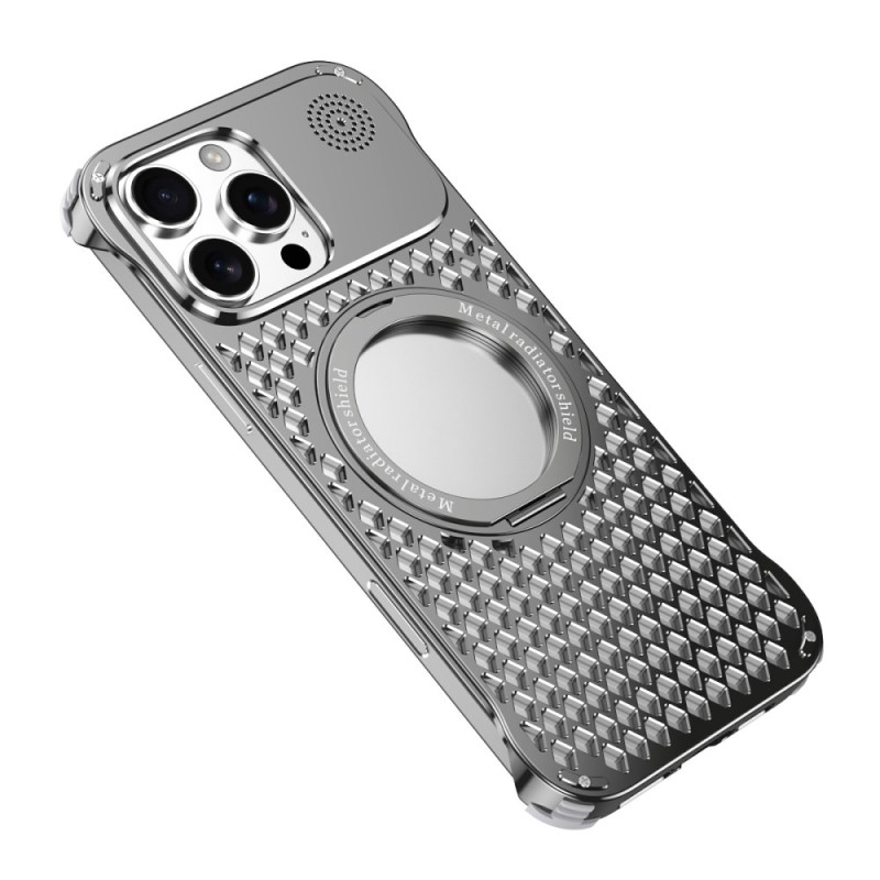 Capa MagSafe em liga de alumínio para iPhone 16 Pro Max
