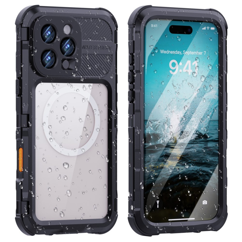 Capa para iPhone 16 Pro Max compatível com MagSafe à prova de água
