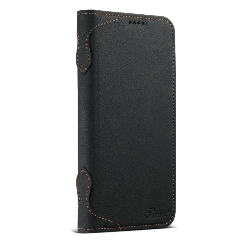 Capa flip para iPhone 16 Pro Max MagSafe Simili Cuir SUTENI
